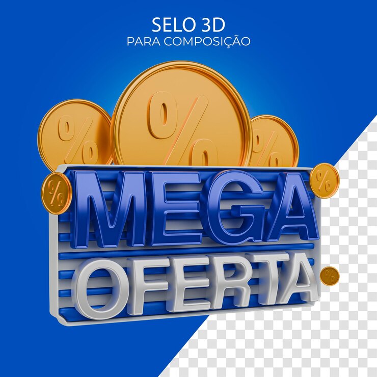 PSD selo 3d (en inglés)