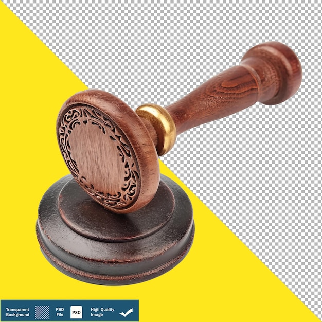 PSD selo legal isolado em fundo branco fundo transparente png psd