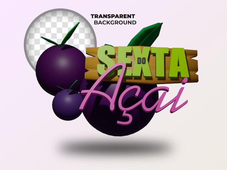 PSD selo ttulo sexta do acai (selo ttulo sexta do acai)
