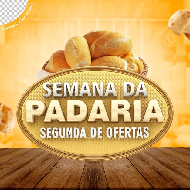 PSD semana da padaria segunda de las ofertas