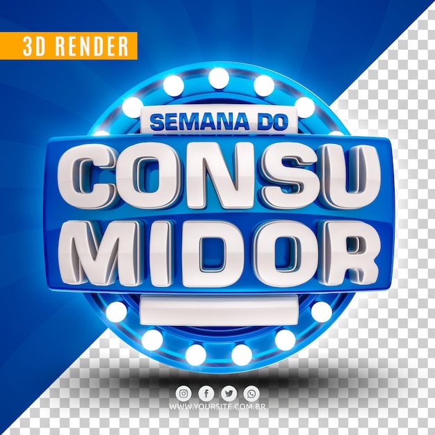 PSD semana do consumidor para empresas psd premium