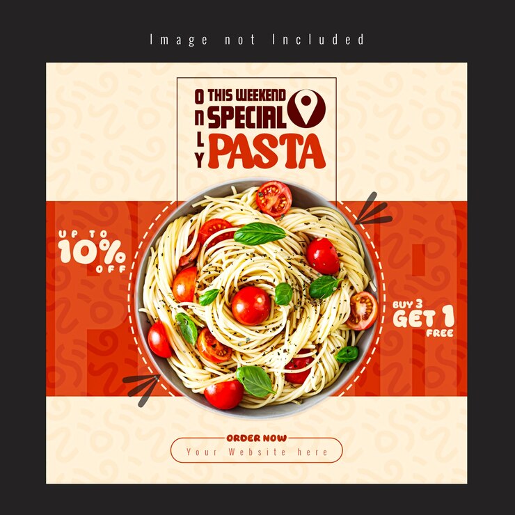 Esta semana hay una oferta especial de pasta.