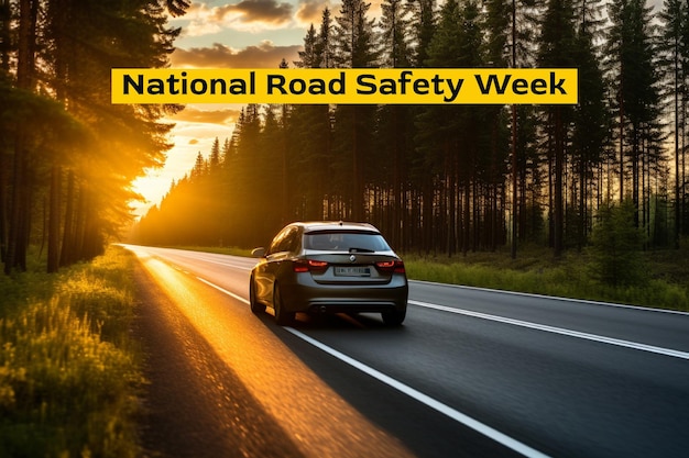 PSD semana nacional da segurança rodoviária e dia mundial sem automóveis
