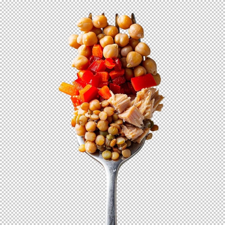 PSD semana nacional de la nutrición aislada en un fondo transparente