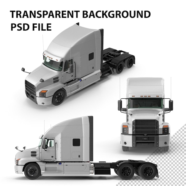 PSD semi-camion générique intérieur simple png