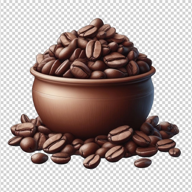 PSD semillas de café frescas