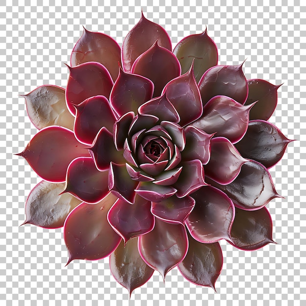 PSD sempervivum png com fundo transparente