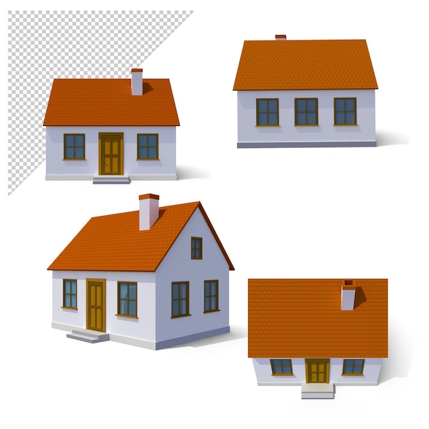 Semplice casa PNG