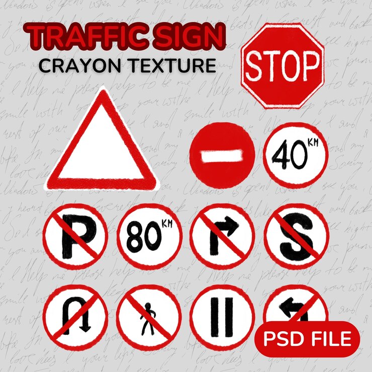 PSD señal de tráfico 1