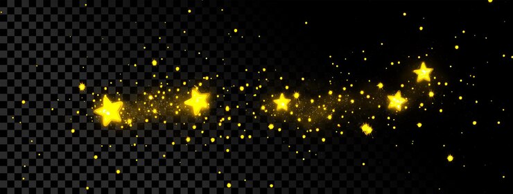 PSD el sendero del polvo de las estrellas doradas