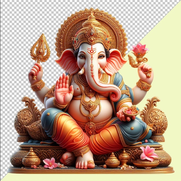 Senhor Ganesh para o Festival de Chaturthi