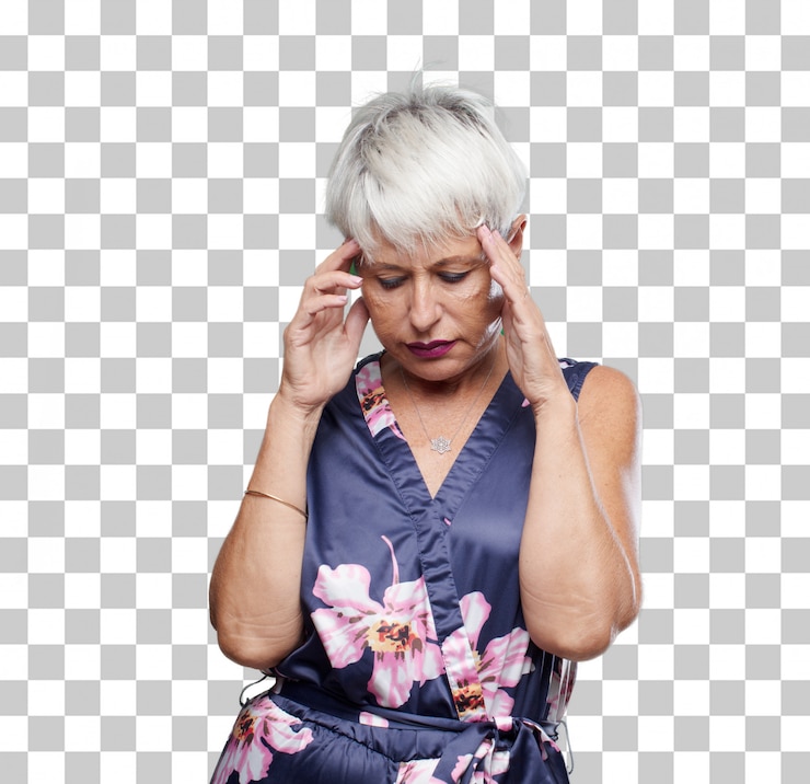 PSD senior cool woman 