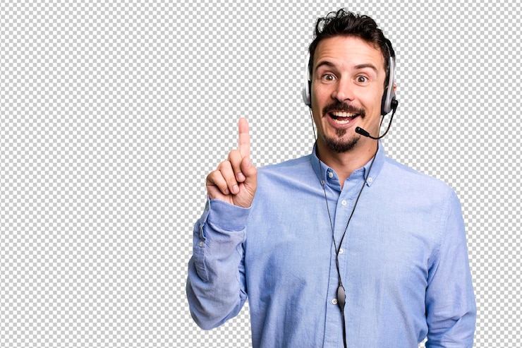 PSD sentindo-se um gênio feliz e animado depois de realizar uma ideia