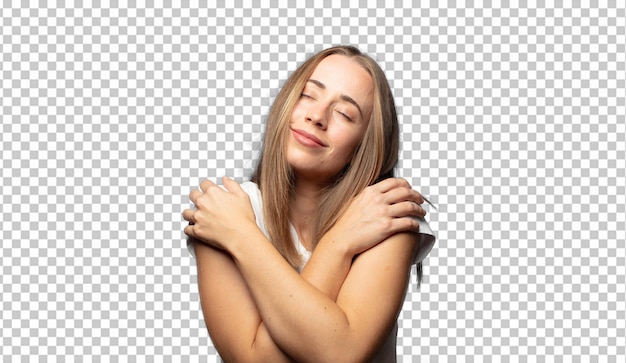 sentirsi innamorati sorridere coccolarsi e abbracciarsi sé stessi rimanere single essere egoisti e egocentrici