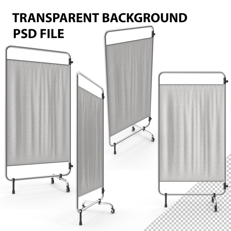 PSD separador de sala médica png
