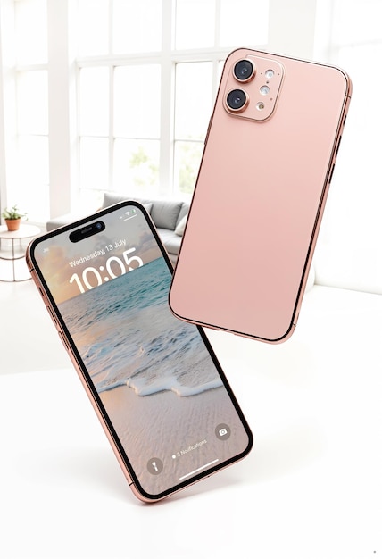Serie di mockup per dispositivi mobili