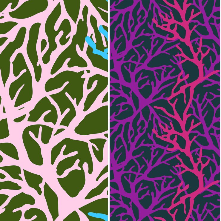 PSD una serie de diferentes colores con diferentes colores y patrones