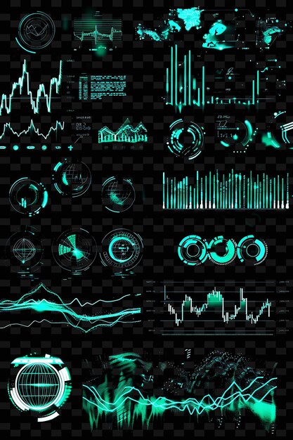 Une Série D'images Du Flux De Mots Sur L'écran