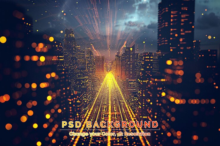 PSD serie de reinos fractales composición de cuadrículas de elementos fractales