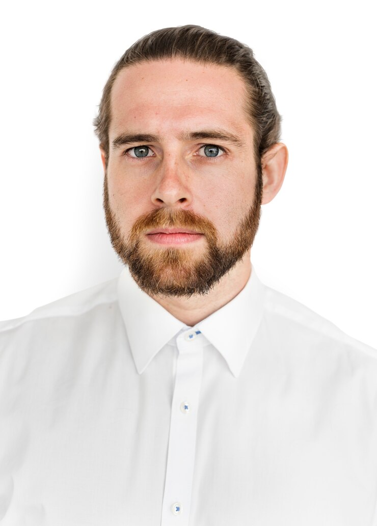 PSD sérieux homme portrait portrait concept