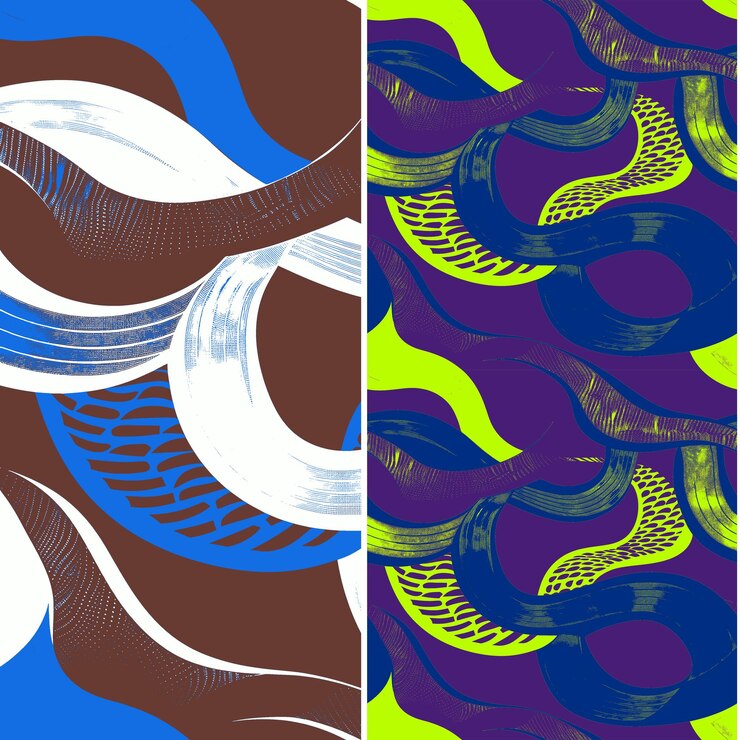 PSD serpent de mer avec silhouette de serpentine minimal graphique élégant d designes vectoriels de motifs naturels