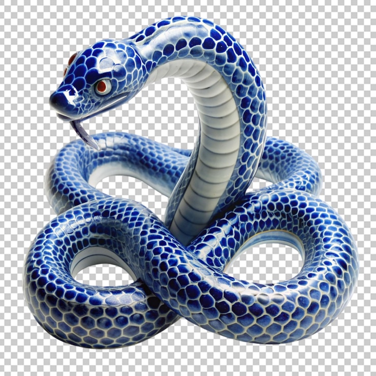 PSD serpiente con tema de cerámica