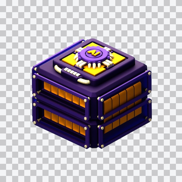 server 3d illustration