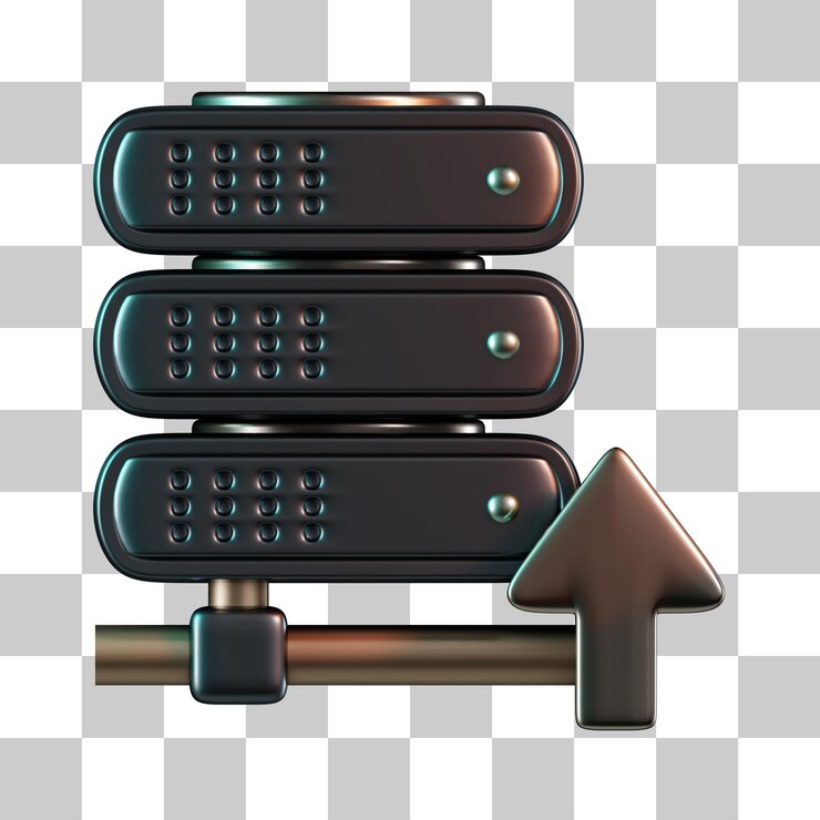 PSD server carica icona 3d