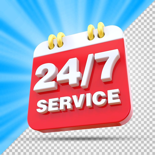 Service 24 Heures Sur 24 Tous Les Jours De La Semaine
