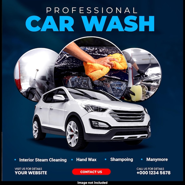 Services professionnels de lavage de voitures