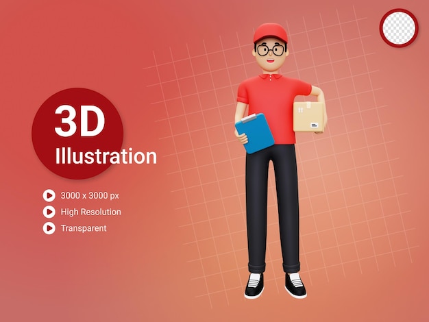 Servicio de entrega 3d