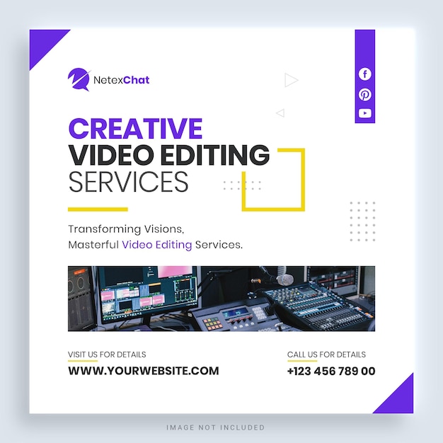 Servicios de edición de video creativos post-diseño