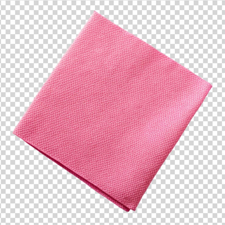 PSD serviço de papel rosa isolado em fundo branco