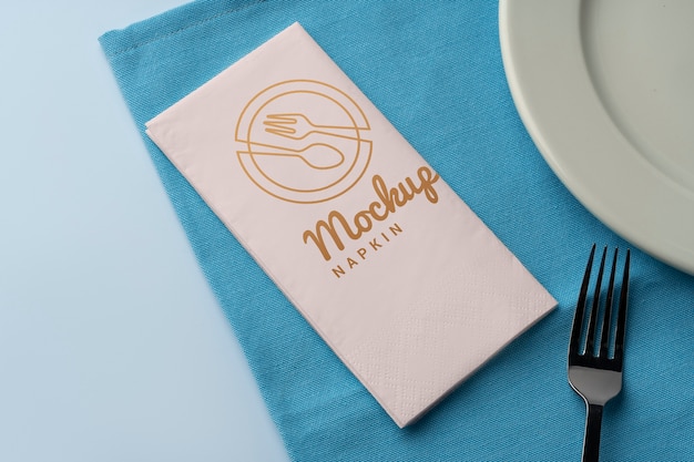 Servietten-Mockup-Design