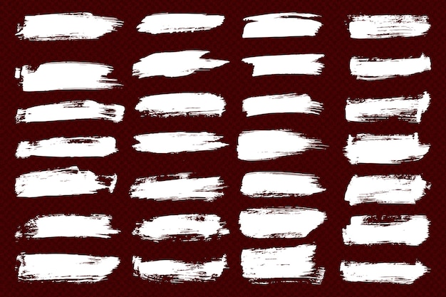 Set de boîtes de texte et d'éléments dessinés à la main