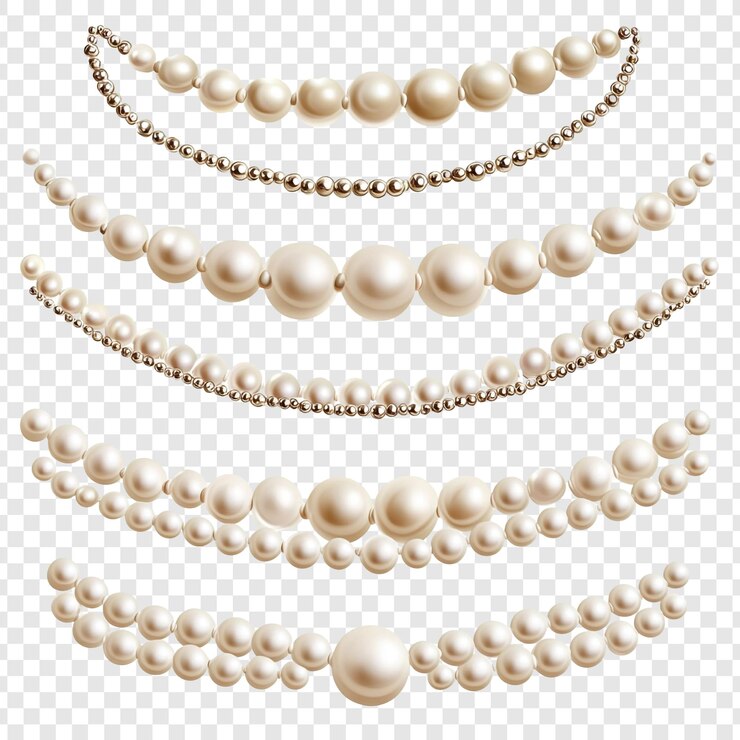 PSD set de colliers à perles
