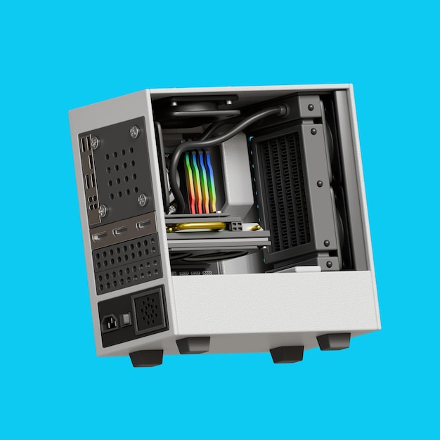 Set di computer 3D Icon