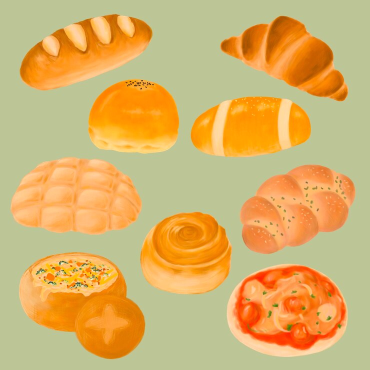 PSD set di pane