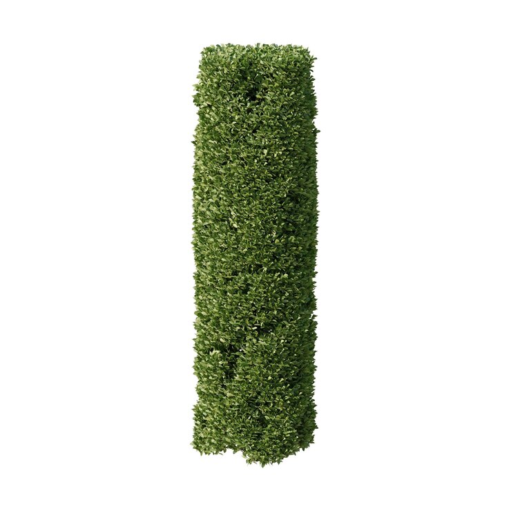 PSD el seto topiario de madera verde artificial