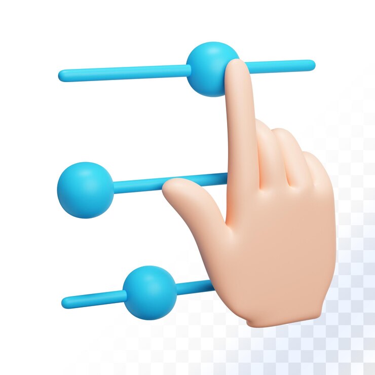 PSD settings hand