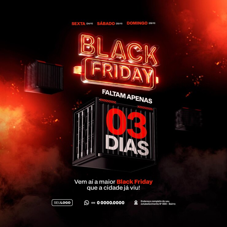 PSD sexta-feira preta rotulo de oferta 3d post conceito psd modelo