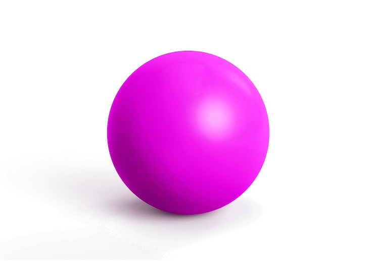 PSD sfere rosa sfondo trasparente