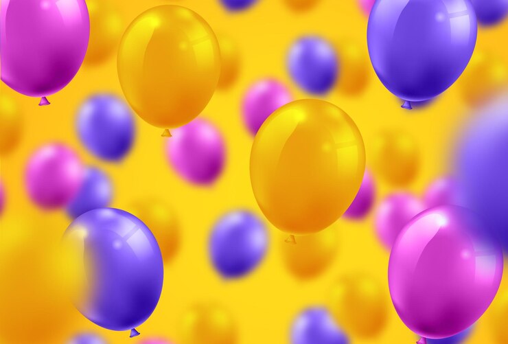 PSD sfondi di compleanno 3d