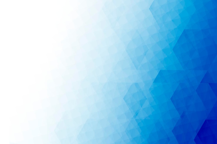 PSD sfondio a disegno a mosaico blu ombre