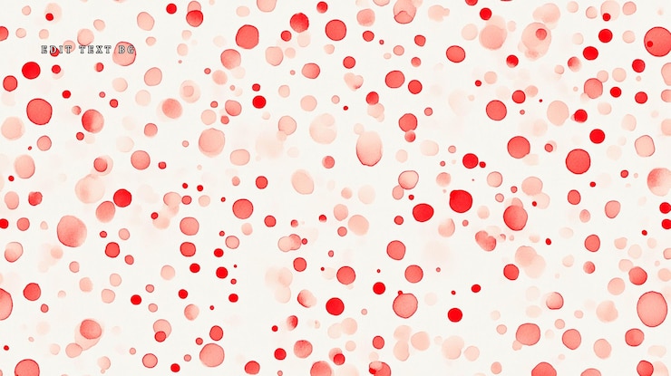 PSD sfondio astratto con cerchi bokeh rossi e rosa su bianco