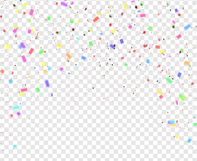 Sfondio colorato di confetti