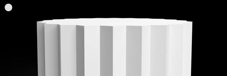 PSD sfondio trasparente 3d del podio