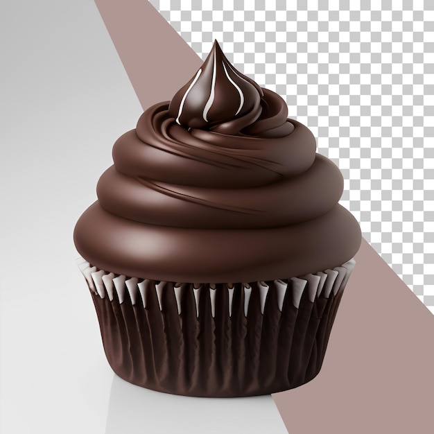 Sfondio trasparente isolato png cupcake