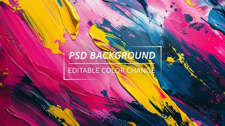 PSD sfondo astratto con logo bianco con macchie di graffiti