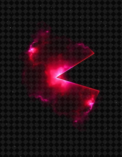 sfondo astratto con un triangolo geometrico e una freccia a zigzag